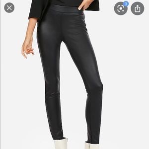 NWT express faux leather leggings